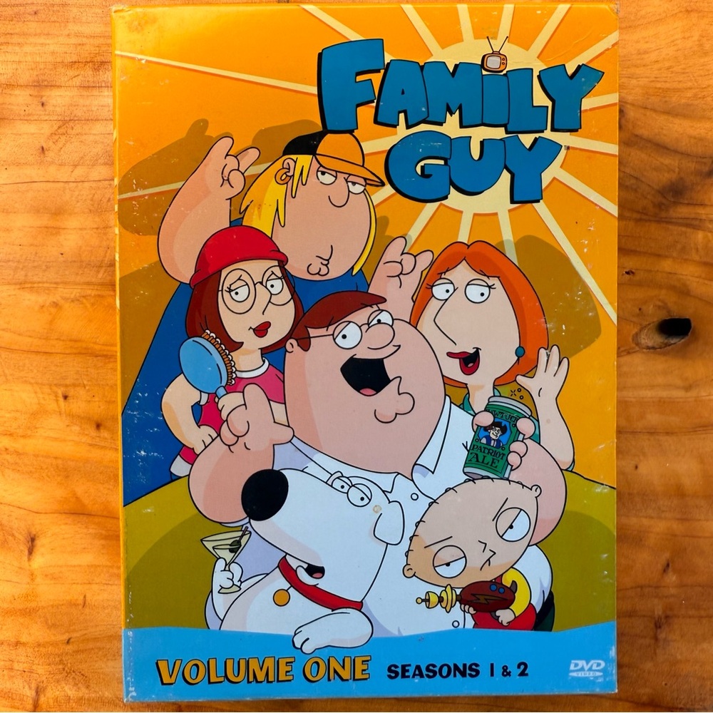 Family guy tv series seasons one and two tv show Y2K